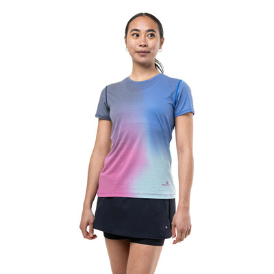 RonHill Tech Golden Hour Donna T-Shirt - SS26