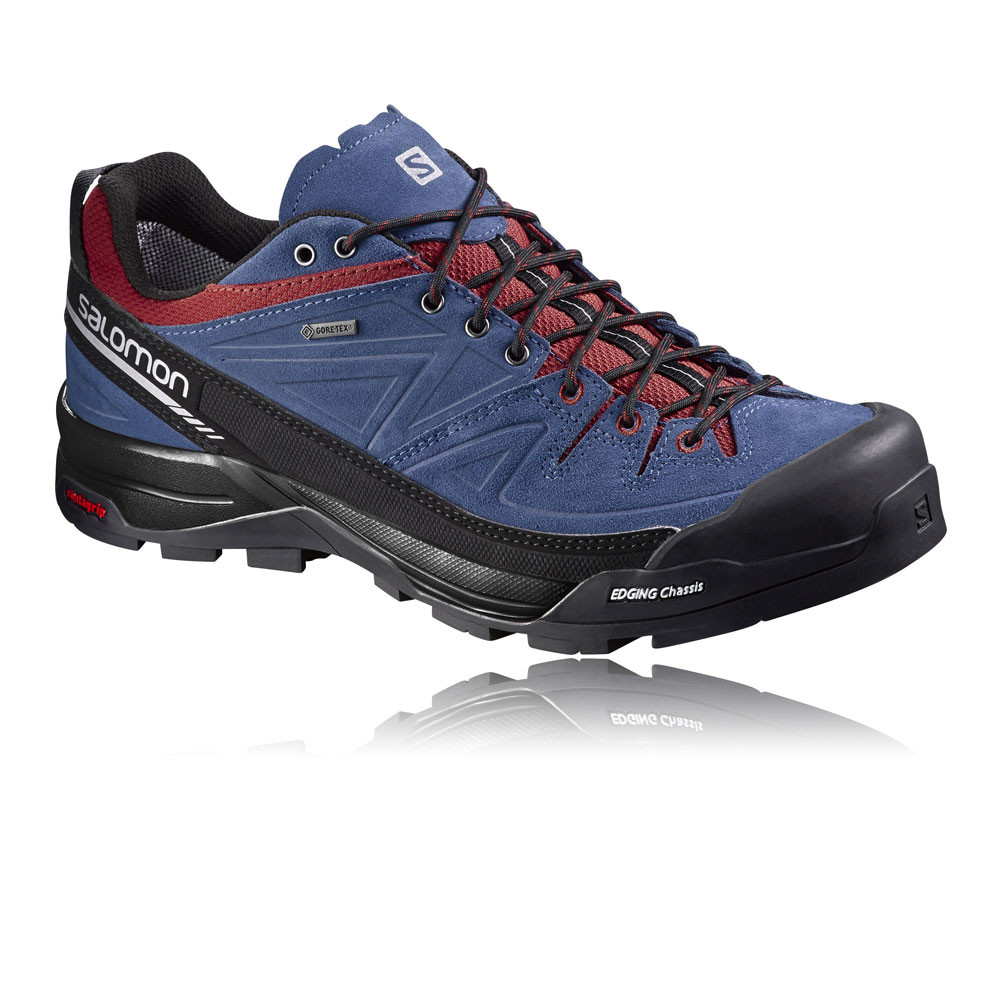 Salomon Mens X Alp Leather GoreTex Trail Running Shoes AW16 40