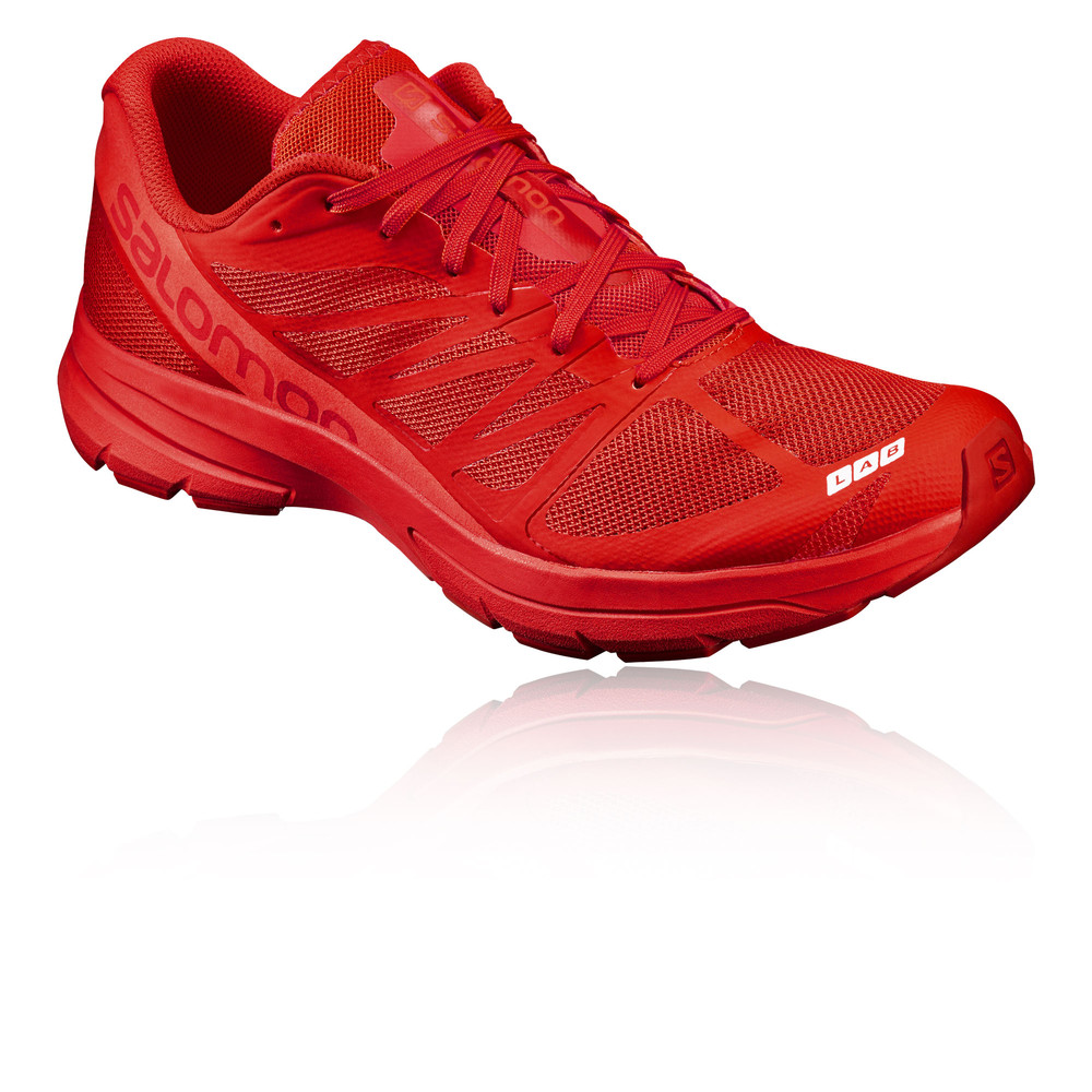 UK Shoes - Salomon S-Lab Sonic 2 Unisex Red Trail Running Sports Shoes Trainers Pumps Red UK Shoes - Salomon S-Lab Sonic 2 Unisex Red Trail Running Sports Shoes Trainers Pumps Red