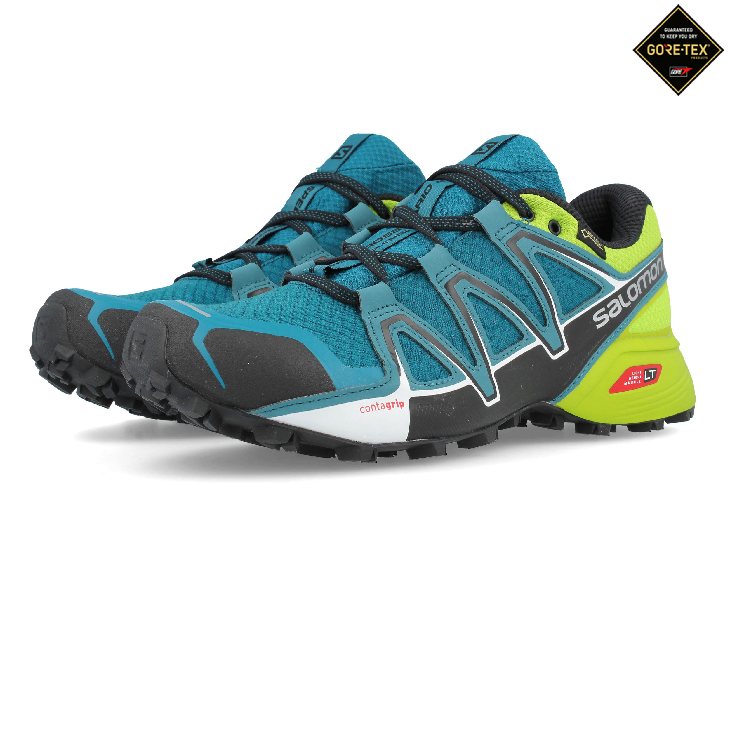 Da Uomo Scarpe Gore Vario Salomon Speedcross Tex Trail 2 Corsa wgaBT8q