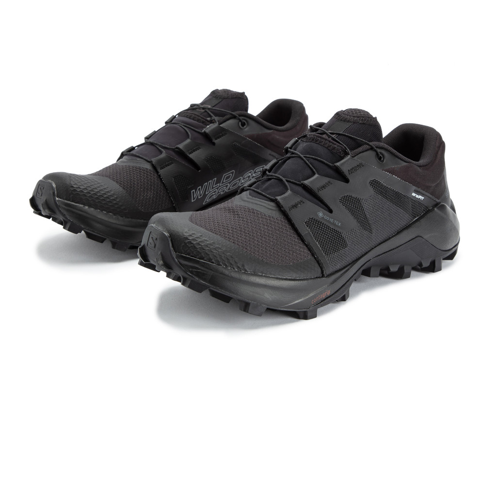 gore tex trainers salomon