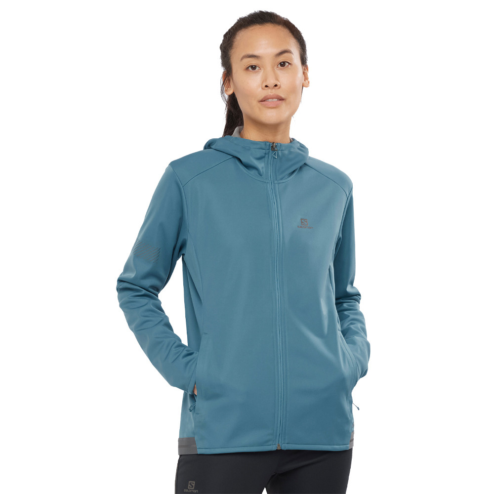 Salomon Chaqueta Salomon Outline Gore-Tex 2.5L W mujer en Negro