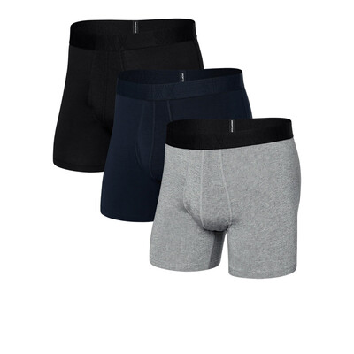 Saxx DropTemp Cooling Cotton Men's Boxer Brief (3 Pack) - AW25