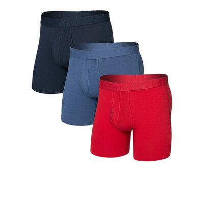 Saxx DropTemp Cooling Cotton Men's Boxer Brief (3 Pack) - AW25