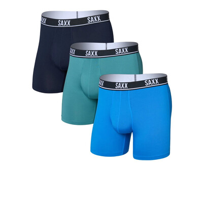 Saxx Essential Performance Mesh Men's Boxer Brief (3 Pack) - AW25