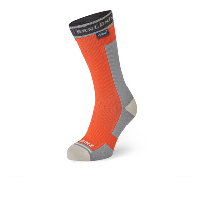 SealSkinz Holverstone Lightweight Waterproof Mid Length Running Socks - AW25