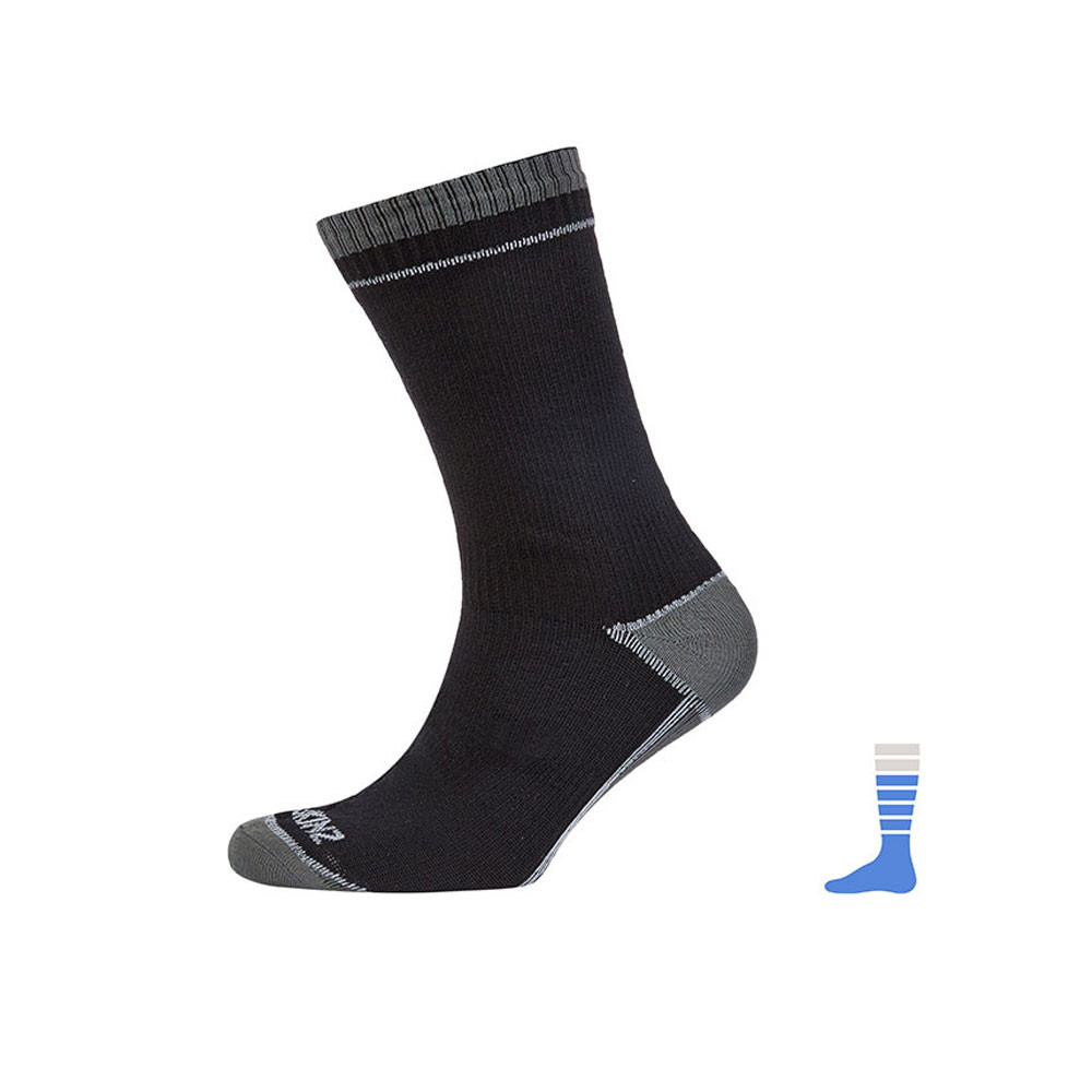 SealSkinz Thin Mid Length Running Sock AW15