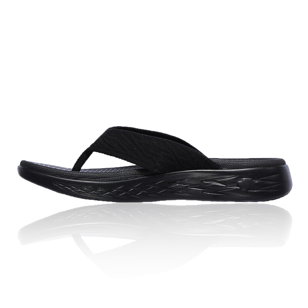 Skechers On The Go 600 Sunny Womens Navy Textile Walking Sandals | eBay