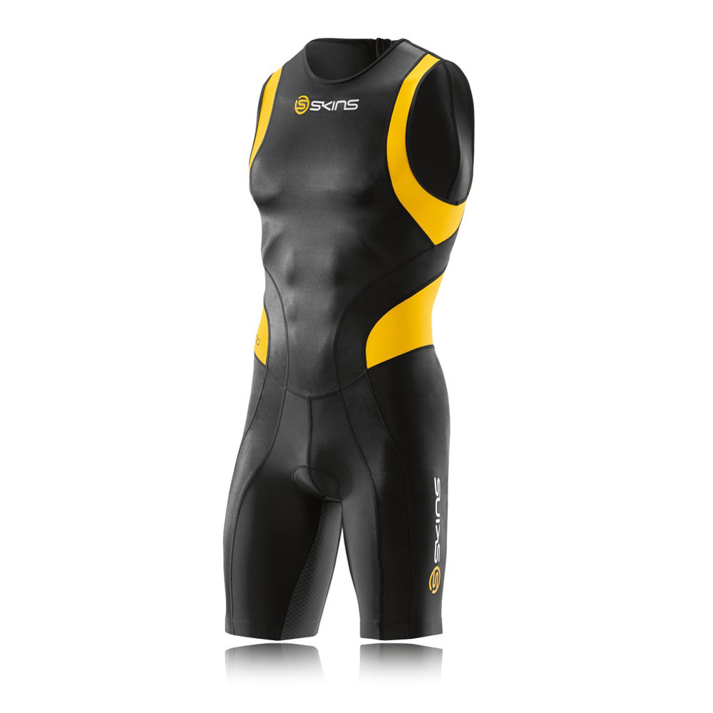Skins TRI400 Triathlon Sleeveless Suit With Back Zip