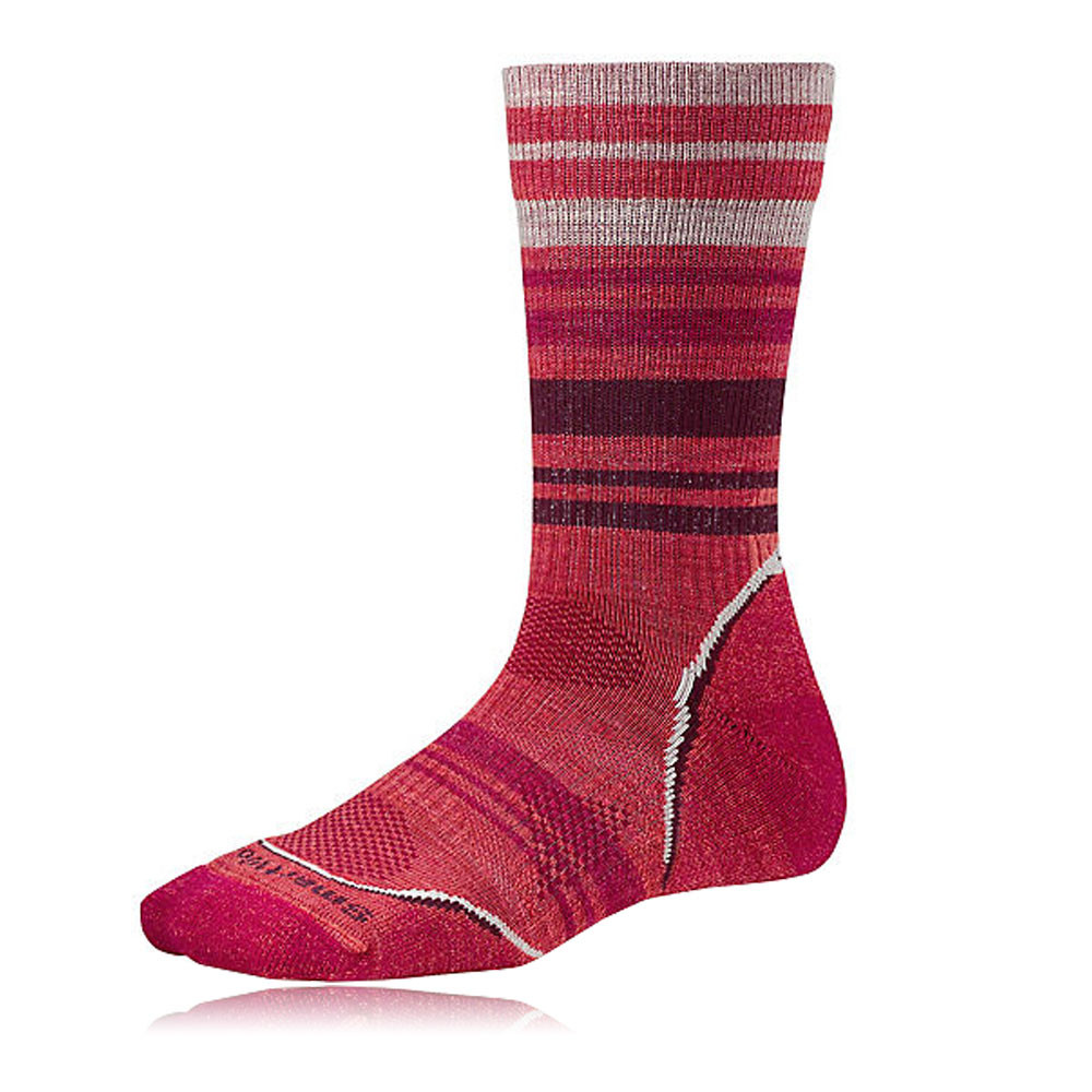 SmartWool Women's PHD Light Outdoor Pattern Crew Hiking Socks