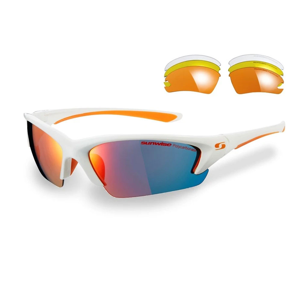 SUNWISE Equinox Grey Lunettes De Soleil Sport Cyclisme Course Triathlon