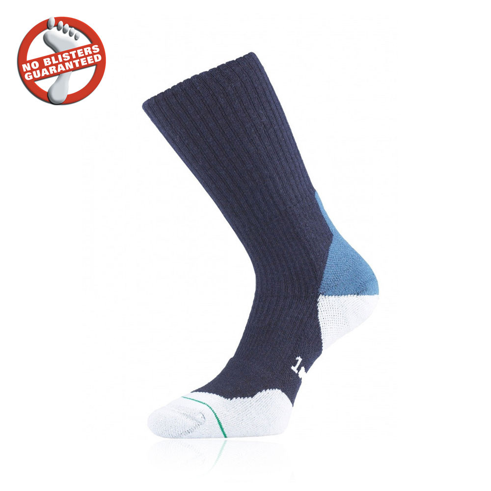 1000 Mile Fusion Mens Navy Blue Mid Height Training Walking Sports Socks 1000 Mile Fusion Mens Navy Blue Mid Height Training Walking Sports Socks