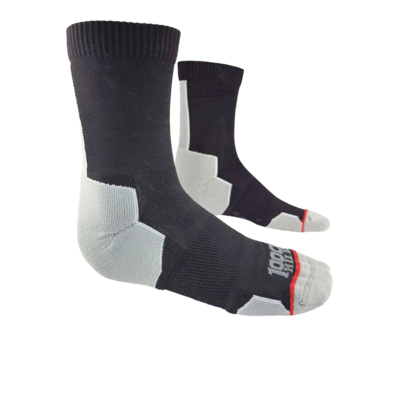 1000 Mile Run Repreve Single Layer Men's Crew Socks (Twin Pack) - AW25