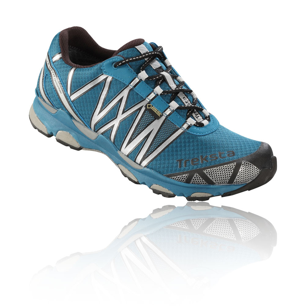 Treksta Sync II Mens Blue Gore Tex Trail Running Gym Sports Shoes Trainers