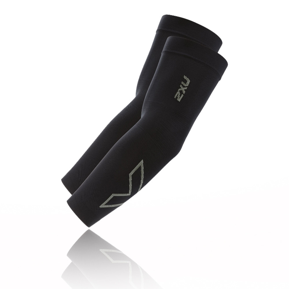 2XU Compression Arm Sleeve - Single (Nylon/Spandex) For Muscle Support & Recovery