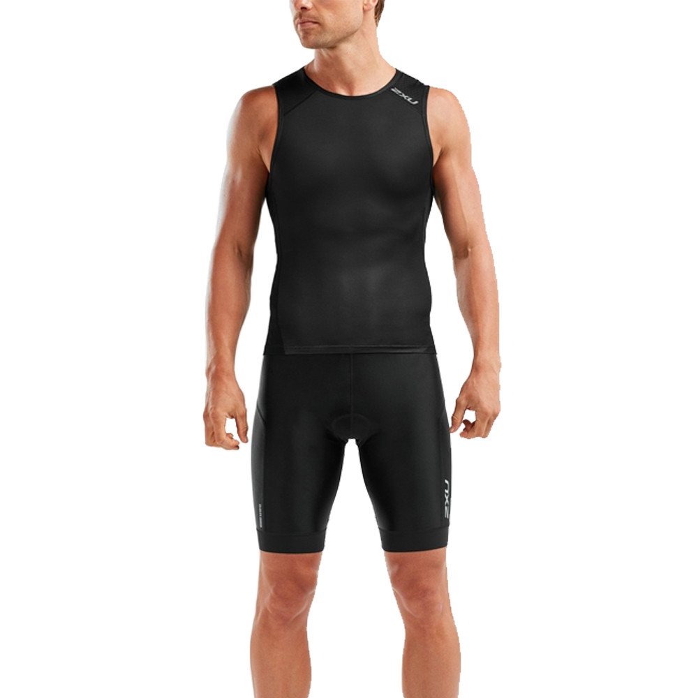 2XU Perform Rear Zip Singlet