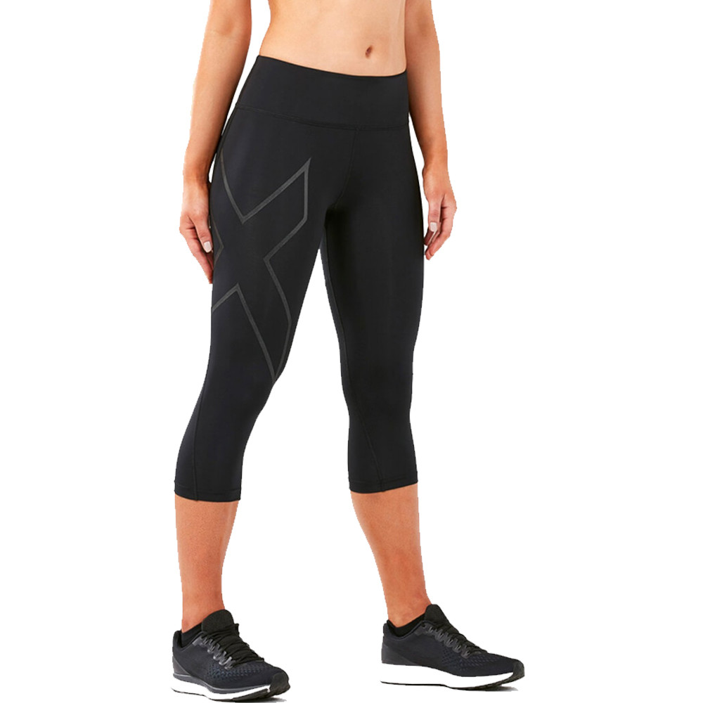 2XU Run Midrise 3/4 Women's Compression Tights