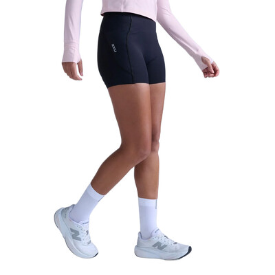 2XU Aero Mesh Hi-Rise compresión 4 pulgada mujer pantalones cortos - AW26
