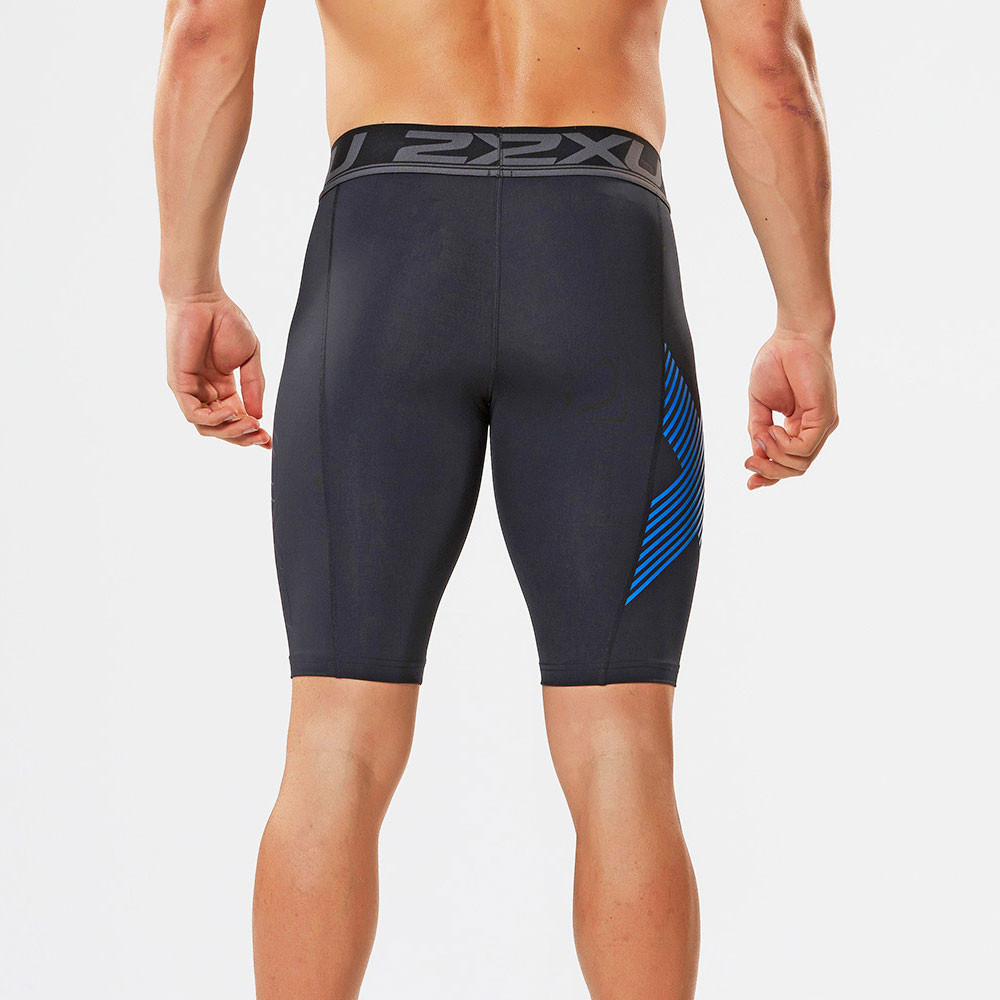 2XU Mens Black Compression Work Out Training Shorts Pants Bottoms | eBay