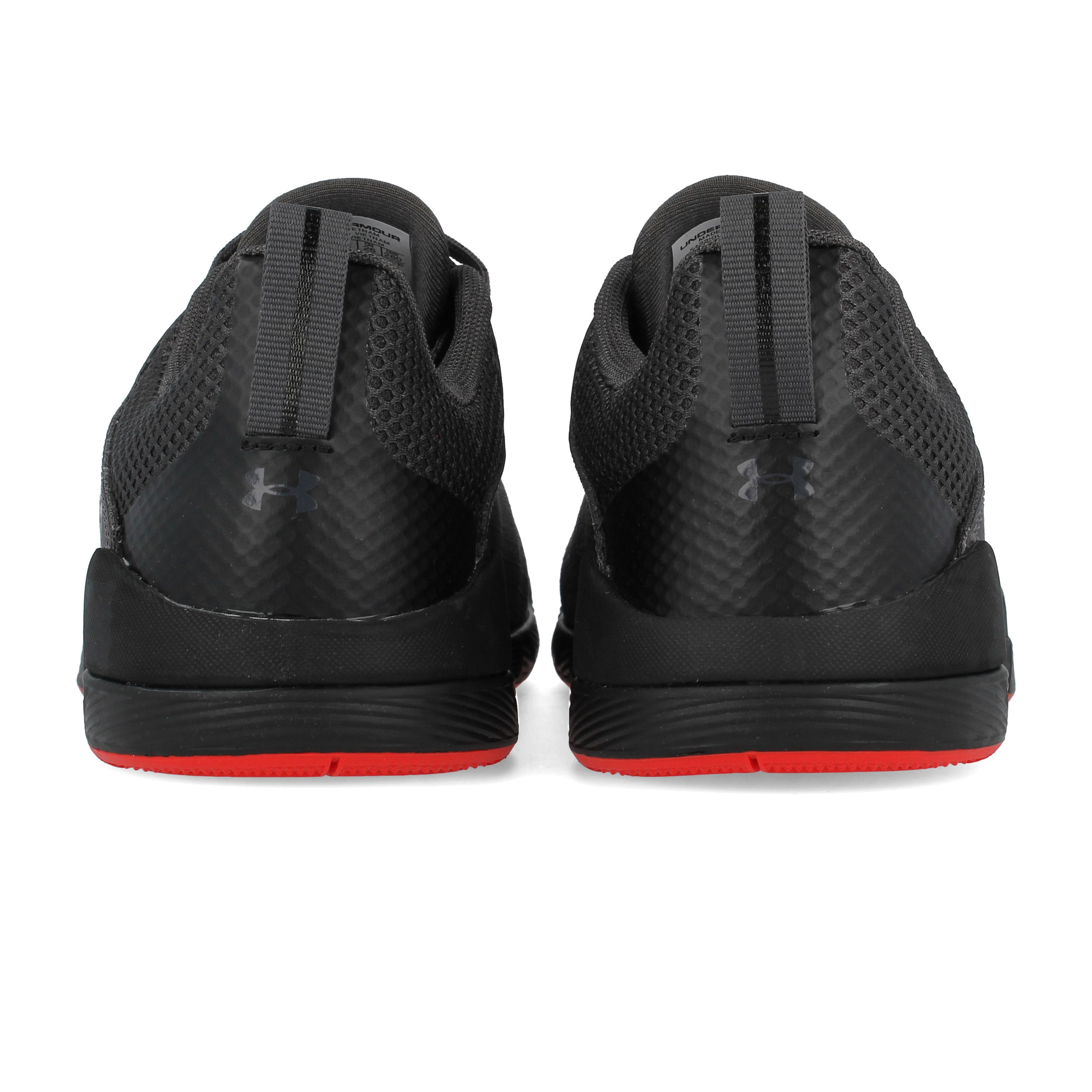 Under Armour Mens Charged Legend Training Gym Fitness Shoes Black Grey Trainers