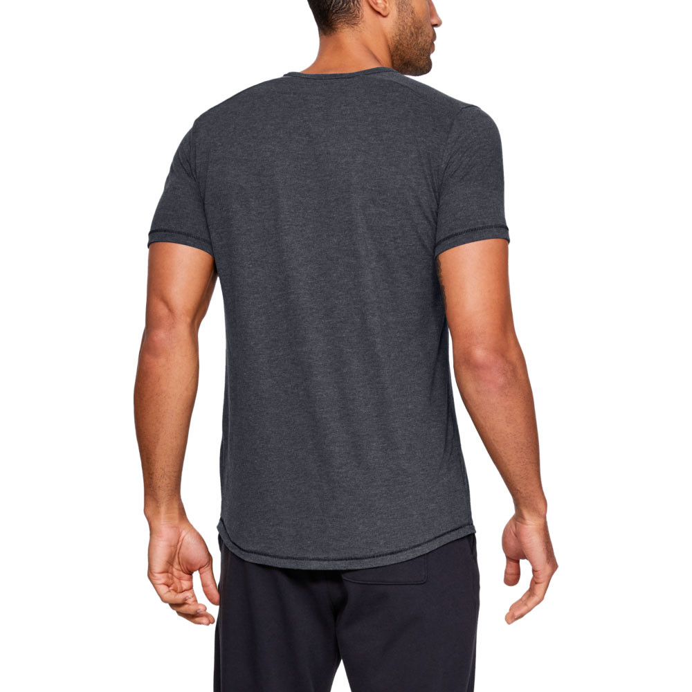 Under Armour Mens Sportstyle Triblend T Shirt Tee Top Grey Sports Gym Breathable