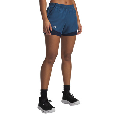 Under Armour Fly By 2-in-1 Donna Pantaloncini - SS26