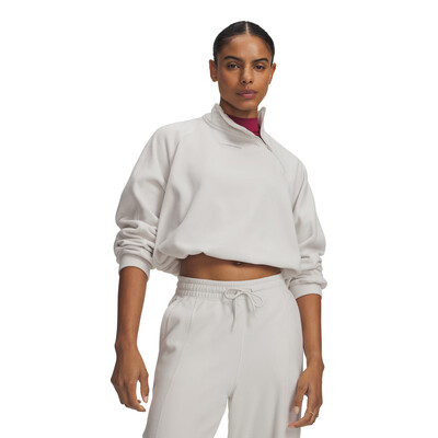 Under Armour Performance Pile Quarter Cerniera Donna Top - AW26