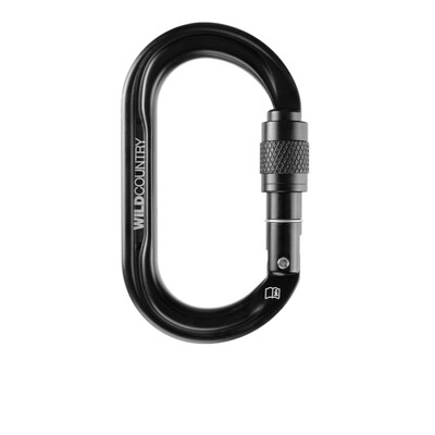Wild Country Wildoval Screwgate Carabiner - SS26