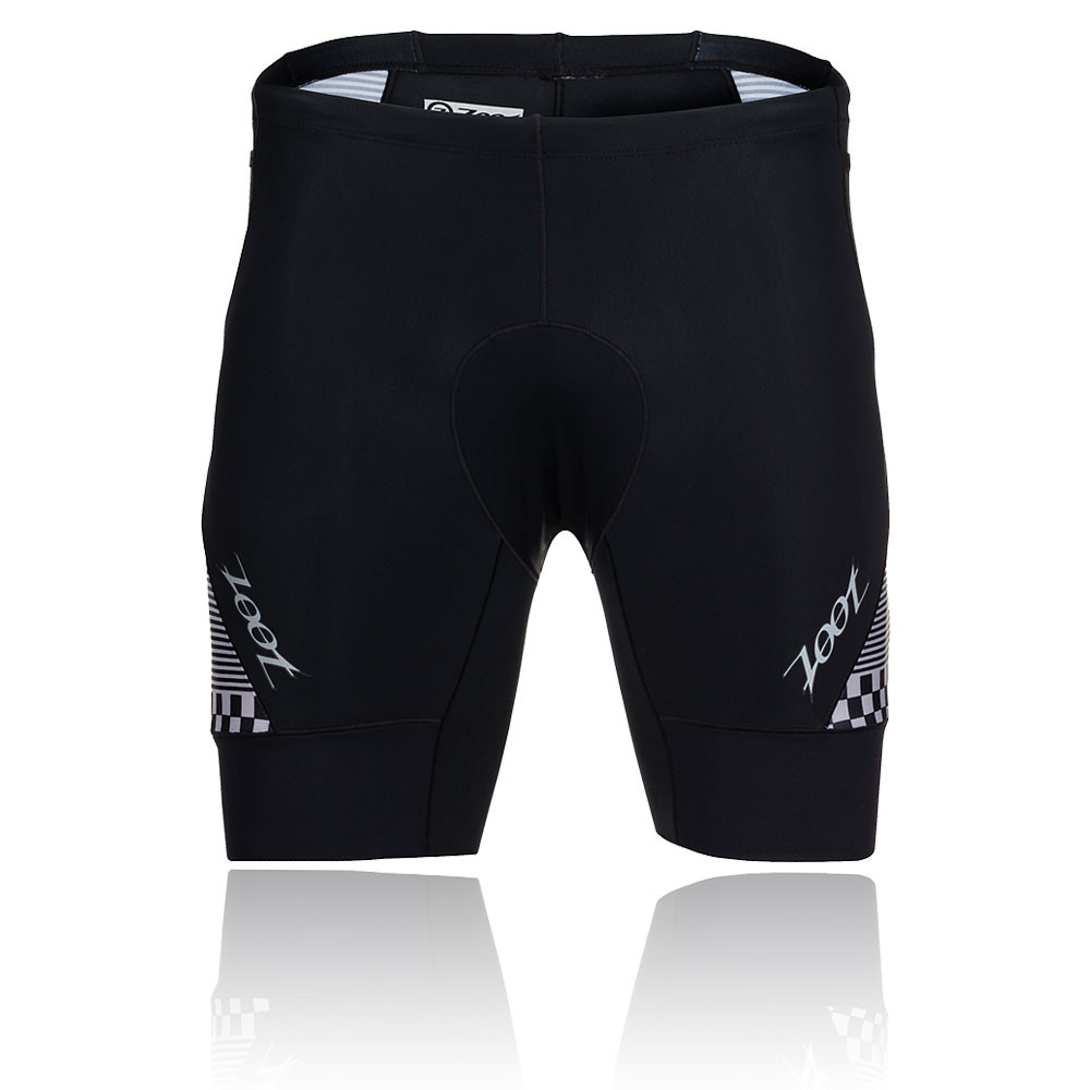 Zoot Performance Tri 7" Mens Grey Black Triathlon Sports Shorts Pants